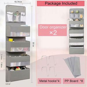 Organisateur mural pliable à 4 poches transparentes pour salle de bain, en métal moderne et durable, fourni directement par l'usine - Product Image 4