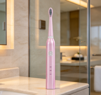 Brosse à dents électrique sonique personnalisable, recharge rapide Type-C, rappel intelligent, blanchiment des dents, nettoyage en profondeur