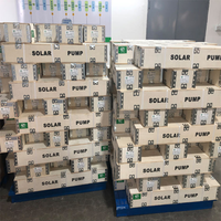Pompe hybride AC/DC, pompe submersible AC/DC, pompe solaire AC/DC avec 2 capteurs