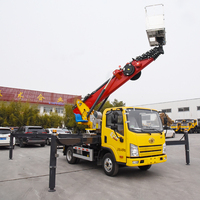 Nouvelle nacelle élévatrice diesel manuelle 32m pour éclairage public, avec rotation infinie à 360°, Euro 6