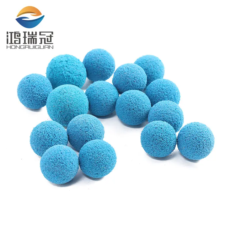 High quality foam natural rubber ball for pipe cleaning concrete pum pipe cleaning ball