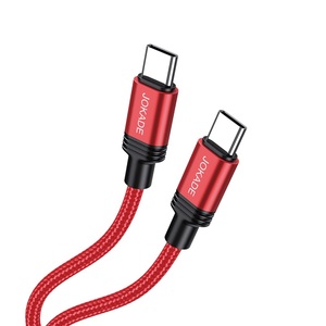 Jokade Usb <b>Type</b> <b>C</b> <b>Charging</b> And Sync <b>Cable</b> 1m 5a Red - Product Image 1