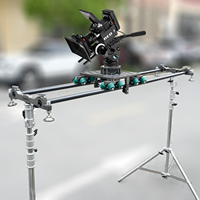 NSH Nouveauté Système de chariot portable Rail coulissant pour caméra pour tournage vidéo Kit de rail Deluxe pour chariot caméra Équipement de caméra