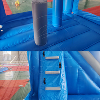 Château gonflable sur le thème des robots en PVC de qualité commerciale, châteaux gonflables personnalisables avec toboggan pour aire de jeux pour enfants
