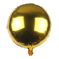 Ballons en feuille ronds de 18 pouces, hélium, décoration de fête de mariage, ballons cadeaux
