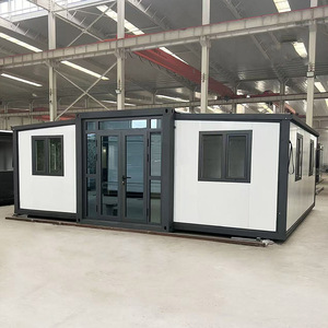 Casa contenedor extensible plegable de 20 pies y 40 pies con 3 dormitorios, casa prefabricada portátil para hoteles, centros comerciales, oficinas pequeñas - Product Image 5