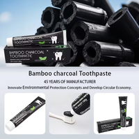 Dentifrice au charbon de bambou pour une haleine fraîche, protection de la santé bucco-dentaire, charbon actif, couleur noire, blanchiment des dents