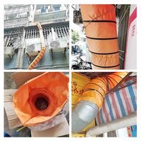 Tuyau d'air flexible en PVC de 8 pouces (200 mm) de 10 m, étanche, ignifuge et robuste pour climatisation, rétractable – Offre Spéciale