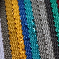 Tissu Oxford tissé 100 % polyester enduit PU 600D imperméable, occultant et épais, prix usine, pour sacs et tentes