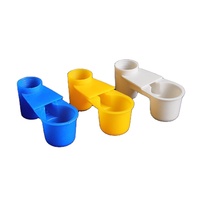 Abreuvoir automatique en plastique durable pour oiseaux, pigeons et cailles, bouteille d'eau en plastique, abreuvoir pour pigeons