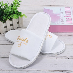 Pantuflas de Novia Desechables, <span class=keywords><strong>Chanclas</strong></span> Desechables para <span class=keywords><strong>Boda</strong></span>, Regalos para Despedida de Soltera, Recuerdos para Damas de Honor - Product Image 6