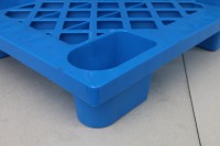 Palette économique NEXARA 1200*1000mm, maille, 9 pieds, palette en plastique à face unique pour le transport logistique, parfaite pour le stockage en entrepôt