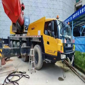 Grue mobile sur camion Sany 130T d'occasion en bon état de marche, prix avantageux en promotion avec moteur et pompe - Product Image 4