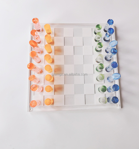 Acrylic Bàn Cờ Bộ Pha Lê Sang Trọng Hình Dạng Món Quà Trẻ Em Dành Cho Người Lớn Trò Chơi Ngoài Trời Tùy Chỉnh Màu Sắc Acrylic Thủy Tinh Cờ Vua - Product Image 2