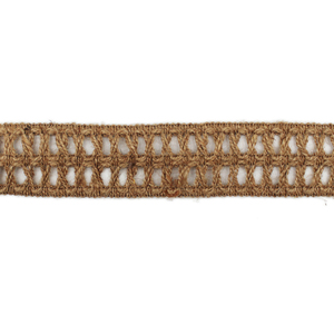 Viền ren thô thô bằng vải lanh, thiết kế thân thiện với môi trường, rộng 3,5cm - Product Image 5