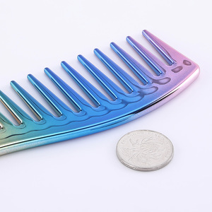 หวีจัดแต่งทรงผมวานเม่ย สแตนเลสสตีล บางเฉียบ สำหรับใช้ในร้านเสริมสวย - Product Image 2