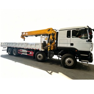 Grue sur <span class=keywords><strong>camion</strong></span> de 12 tonnes, moteur Weichai Euro 4 Diesel, transmission 8x4, haute qualité, prix usine, vente chaude pour l'exportation - Product Image 1