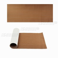 Accessoires pour bateaux, revêtement de pont en mousse EVA, faux teck, tapis de pont pour yacht, auto-adhésif, 2400x900x6mm