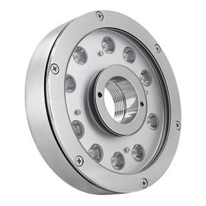 Projecteur LED RGB DMX 316L en acier inoxydable pour fontaine, étanche IP68, DC24V, utilisation sous-marine - Product Image 2