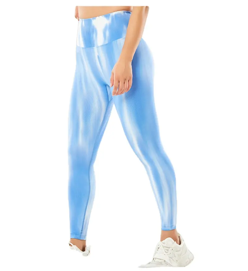 Nouveauté Pantalons de sport de yoga fitness de haute précision Leggings d'entraînement respirants sans couture Pantalons de yoga sexy pour femmes RCJ-09C