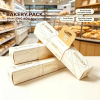 Fabrieksleverancier van papieren dozen met venster voor brood, gebak en bakkerijverpakkingen, geschikt voor presentatie.