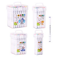 Set de crayons à double tête 36 couleurs Marqueurs d'art pour enfants pour dessiner et écrire pour les étudiants et la maternelle Vente en gros