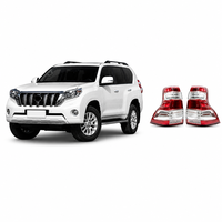 Feux arrière pour Toyota Land Cruiser Prado LC150, paires de feux arrière LED, remplacement, amélioration, accessoires auto 4x4 SUV