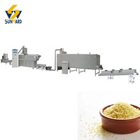 Bon prix Approvisionnement en Chine Nutrition professionnelle Ligne de production de couscous entièrement automatique