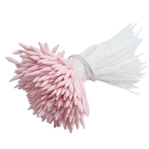 370 Uds 2mm estilo coreano mate <span class=keywords><strong>estambre</strong></span> de flor de una sola cabeza para horquilla DIY materiales de flores artificiales - Product Image 4