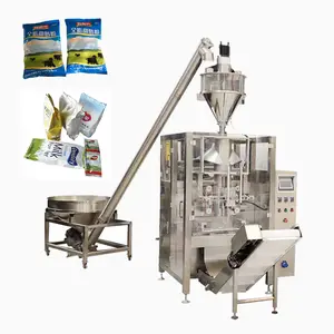 Ground coffee maize meal spices chili powder pouch packing machine automatic 5 to 1000g
