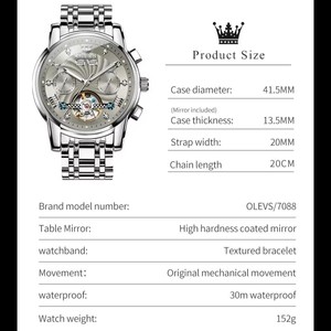 7088 Men <b>Watch</b> Luxury Brand Waterproof <b>Skeleton</b> <b>Automatic</b> <b>Watch</b> HD Fashion Business Men Mechanical <b>Watch</b> Reloj Hombre - Product Image 5