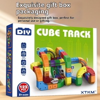 Cube magique à grande vitesse, jouet pour enfants, jouet de construction d'intelligence DIY pour garçons et filles, vente en gros pour fête d'anniversaire