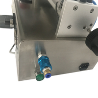 Machine de remplissage semi-automatique pneumatique à piston en acier inoxydable pour liquides, pâtes, crèmes, miel et shampoing avec pédale
