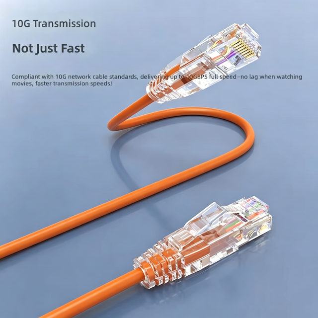 Ultra Low Packet Loss Cat6A Cat7 FTP RJ45 Patch Cord High Speed & Reliable Network Connection