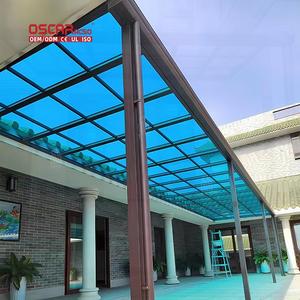 Auvent d'entrée extérieur en aluminium pour maison, cour d'entrée, parking, étanche, résistant aux UV, pergola, <span class=keywords><strong>véranda</strong></span>, auvent - Product Image 1