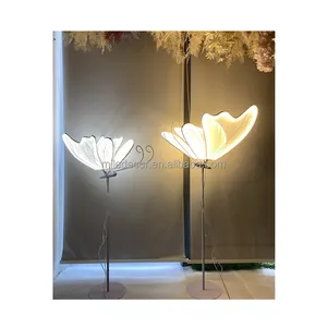 Butterfly Road Lead Walkway LED Light Stand Wedding Stage Props Decorative Lights Butterfly LED Standing Light