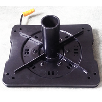 Adaptateurs de siège de voiture pivotants à 360 degrés Winwise Heavy Duty avec 4 arrêts et colonne en acier ronde, design de siège sport