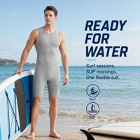 Combinaison de surf en néoprène de 2 mm pour homme avec fermeture Velcro, néoprène Limestone, combinaison de surf pour le printemps
