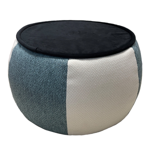 Livingroom furniture round multifunctional pouf ottaman <strong>The</strong> living <strong>room</strong> is equipped with custom multi-functional coffee table - Product Image 2