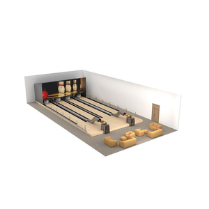 Campos Grandes instalaciones recreativas Equipo de bolos que funciona con monedas - Product Image 4