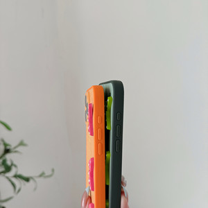 Étui Samsung 2 en 1, étui de téléphone à carreaux bicolore, autocollant 3D stéréo, imprimé IMD, étui antichoc Galaxy, style Kawaii pour filles - Product Image 5