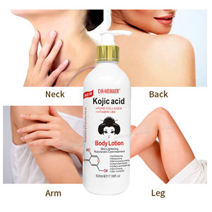 Lotion Corporelle Éclaircissante au Vif Acide Kojique Personnalisée OEM, Hydratante Anti-Âge, <span class=keywords><strong>Lait</strong></span> Corporel Nourrissant Éclaircissant pour le Visage - Product Image 1
