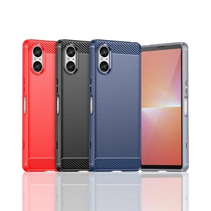 Funda Protectora Trasera de TPU Suave con Fibra de Carbono a Prueba de Golpes para Teléfono <span class=keywords><strong>Sony</strong></span> <span class=keywords><strong>Xperia</strong></span> <span class=keywords><strong>1</strong></span> II 5 <span class=keywords><strong>Xperia</strong></span> ACE para Google Pixel 10 9 <span class=keywords><strong>Pro</strong></span> XL - Product Image 3