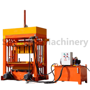 Machine à blocs de béton hydraulique haute performance SHENGYA Machinery QT4-30, machine à fabriquer des blocs creux, 380v, alimentation électrique triphasée - Product Image 2
