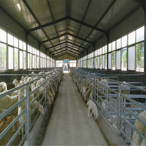 Chèvre de hangar de ferme d'élevage de conception de structure métallique/bâtiment de fermes de bétail - Product Image 6