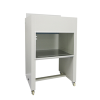 HANSTAT Lemari Baja Lapis Bubuk Industri Stainless 304 Kelas 100, Laminar Flow Hood Vertikal untuk Laboratorium dengan Filter Hepa