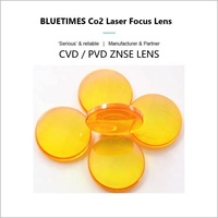 Máquina de Corte Láser de 500 mm con Enfoque Automático, Lentes Láser Infrarrojas de ZnSe de 20 mm y 50,8 mm