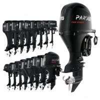 Moteur hors-bord stable de 20 CV à 4 temps, 362 cm³, bicylindre, essence, moteur marin à faibles vibrations pour une navigation confortable