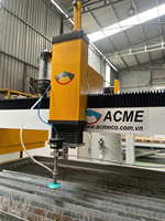 Machine de découpe au jet d'eau CNC OEM ODM pour le granit, le marbre, le quartz, le métal, le verre, la céramique et les matériaux composites