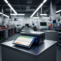 Balance électronique tout-en-un de 10,1 pouces avec imprimante, garantie 1 an, système d'exploitation Android/Windows, modèle S04, balance industrielle POS
